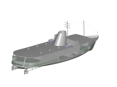 Ship 2 3D model