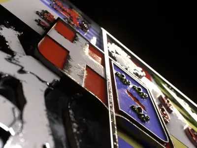 German Cruiser Prinz Eugen Coat of Arms 3D model