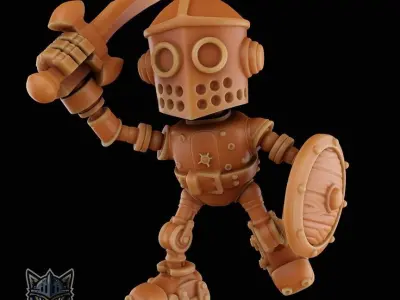 Swordbot Squad 3D print model
