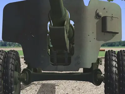 bs3 antitank Mental ray 3D model