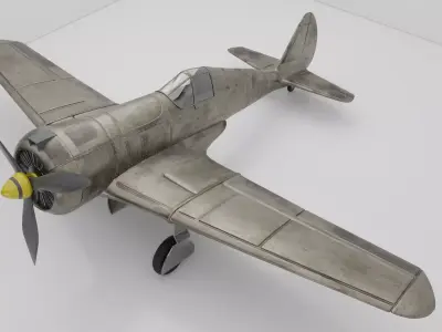 Curtiss Wright 21B 3D model