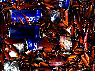 Soda Crab - Quirky Crustacean Figurine Low-poly 3D model