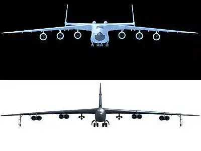 Antonov Jet and Bomber Models 3D model