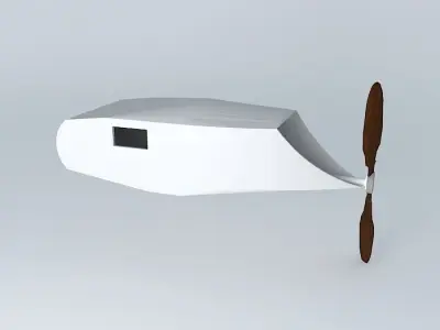 graf zeppelin engine Free 3D model