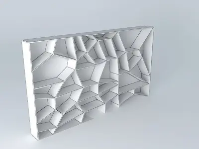 bar-polka shelf Free 3D model