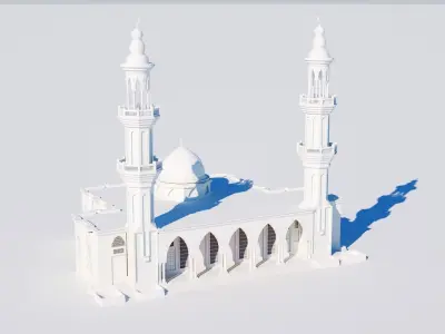 Islamic Mosque 3D model