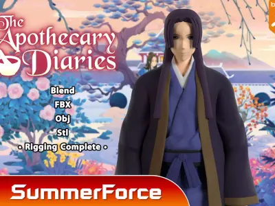 Jinshi - The Apothecary Diaries 3D model