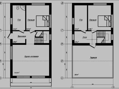  Modular residential building for industrial 3d printing 3D model