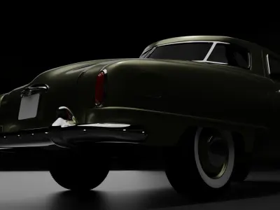 Studebaker Champion 1950 Free 3D model