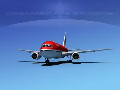 Boeing 767-100 Avianca 3D model