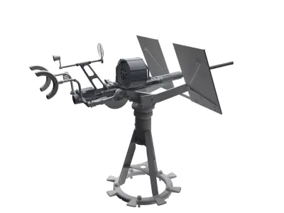 20 mm Oerlikon Gun pt 2 3D model