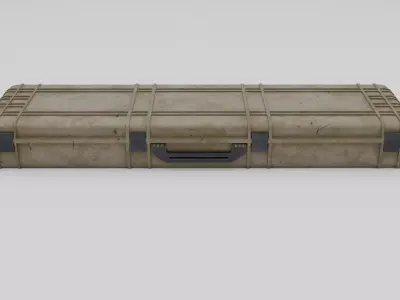 Weapon Case Model 3D Low-poly 3D model