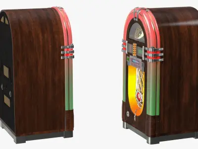 Jukeboxes Collection 3D model