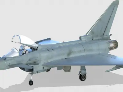 Eurofighter 2000 3D model