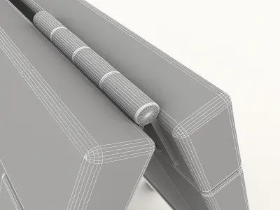 Cafe Sign Low-poly 3D model