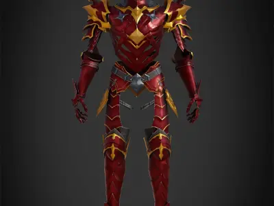 Solo Leveling Igris Armor for Cosplay 3D print model