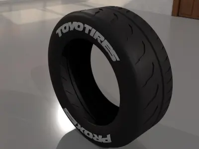 Toyo Proxes r888r Tyre 255 40 Z R17 3D model