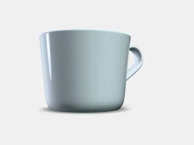 IKEA 365 Mug Free low-poly 3D model