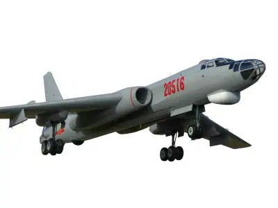 Xian H-6 3D model