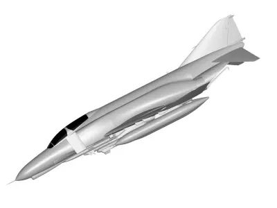 McDonnell Douglas F-4 Phantom 3D model