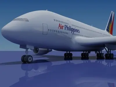 Philippine Airlines 3D model