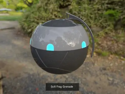 Scifi Sniper Class Pack 3D Model Collection