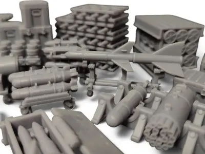 Military Warehouse 3D print model
