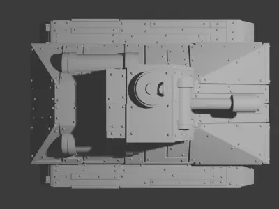 Goblin Tank Free 3D model