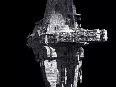 Jupiter Scouter Ship 7 3D model