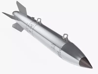 B61 Silver Bullet Fusion Bomb 3D model