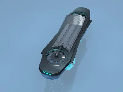 HoverBoard 3D model