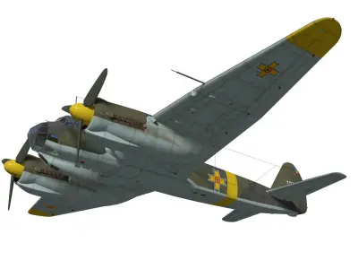 Junkers Ju 88 D-1 3D model