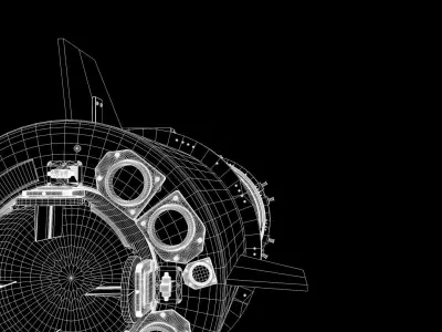 Iskander Tactical Ballistic Missile 3D model