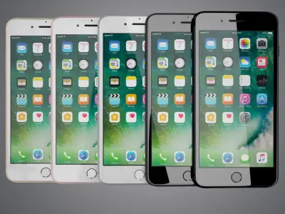 IPhone 7 Plus collection 3D model