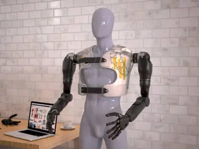 Modular Prosthetic Limbs 3D model
