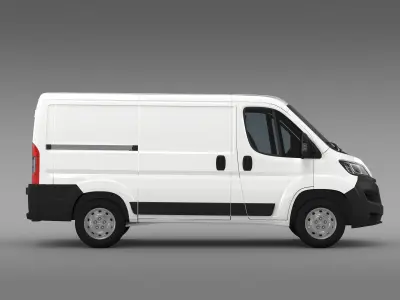 Fiat Ducato Van L1H1 2017 3D model