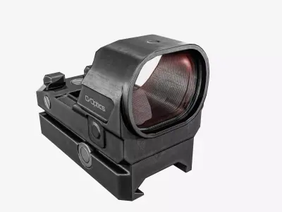 Red Dot Sight Low-poly 3D model