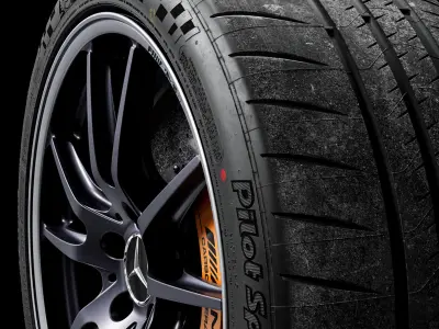 Michelin Pilot Sport Cup 2 275 35 ZR19 100Y AMG 3D model