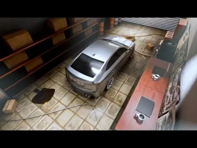 Cadillac ct5-v Blackwing 2024 concept Free low-poly 3D model