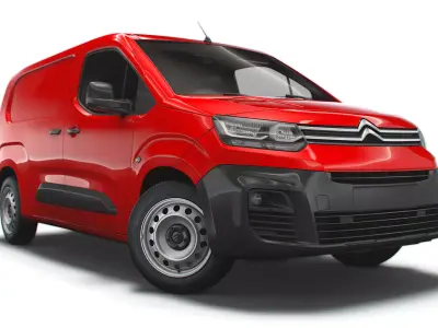 Citroen Berlingo UK-spec Enterprise XL 2020 3D model