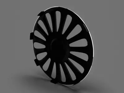 Argo Lemans - Plastic car wheel cover 3D model
