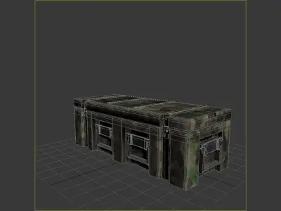 Military Chest 3D model