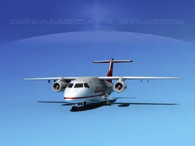 Dornier 328Jet Richards Aviation 3D model