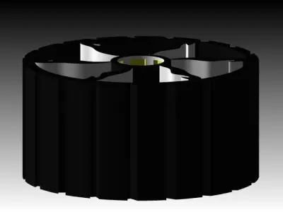 Rin wheel Free 3D model