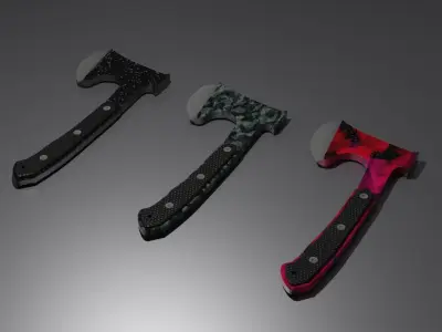 Hiking - Battle Hatchet Free 3D model