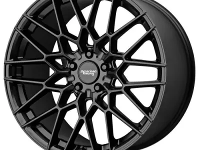 American Racing AR927 Barrage Wheel Satin Black Mustang 3D model