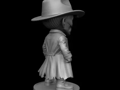 The Ghoul - Fallout  3D print model