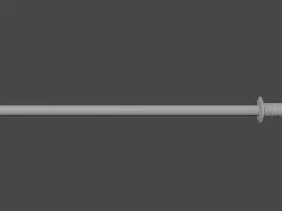 Lightsaber 3d model obj blend fbx  Low-poly 3D model