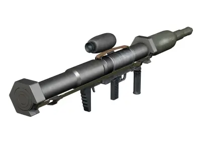 Anti-tank rocket launcher Panzerfaust 3 3D model