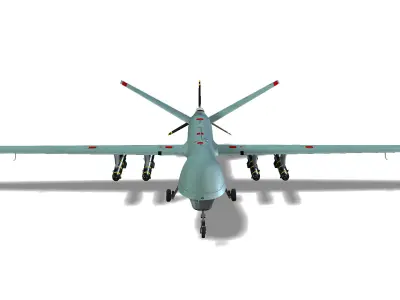 Reaper  Drone Low-poly 3D model